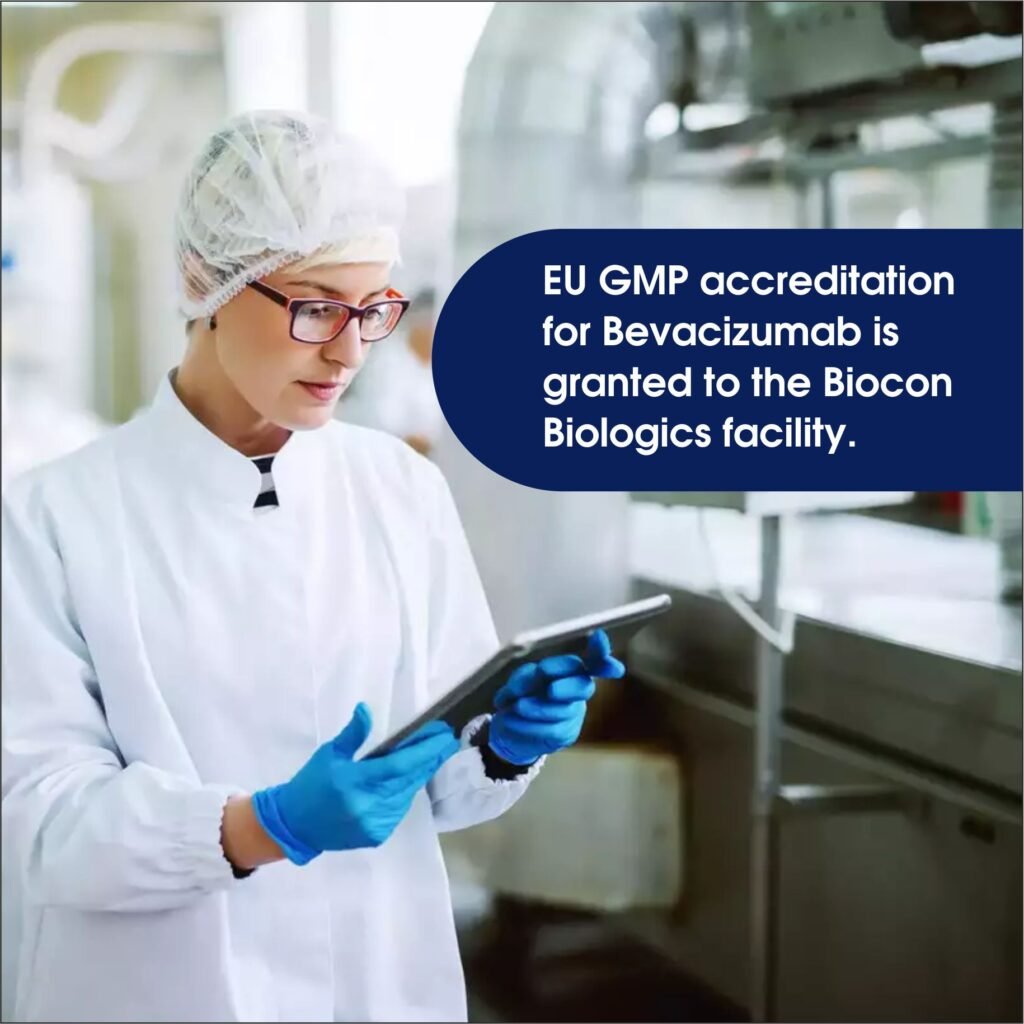 EU GMP accreditation for Bevacizumab GMP certificate for Bevacizumab