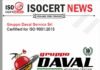 Gruppo Daval Service Srl received ISO 9001:2015 Certification