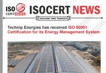 Technip Energies has received ISO 50001 certification for its Energy Management System