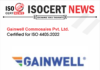 Gainwell Commosales Pvt. Ltd. received ISO 4405:2022 Certification