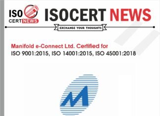 Manifold e-Connect Ltd. Strengthens Quality, Safety, and Environmental Commitment with Integrated ISO Certifications