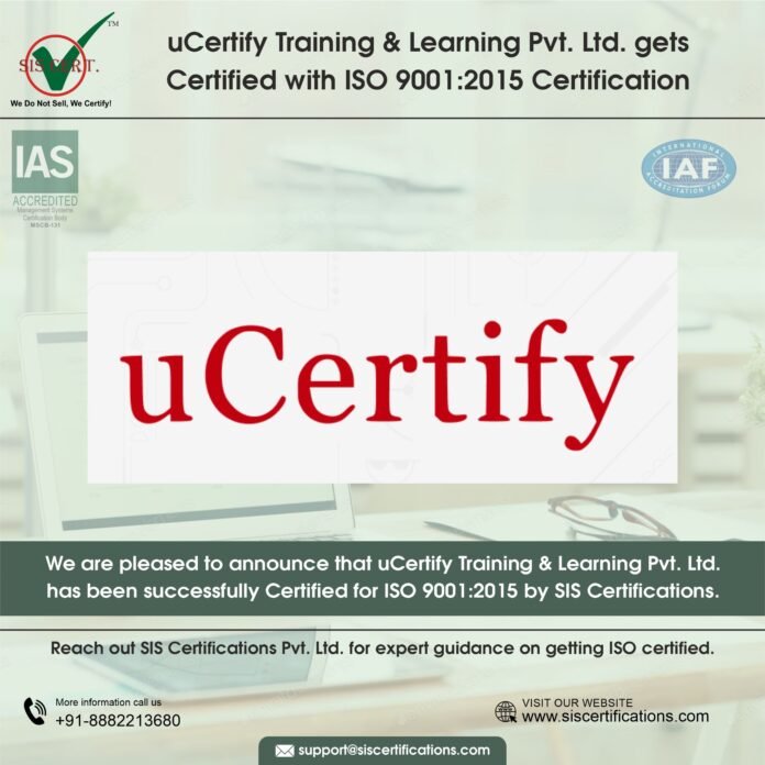 uCertify Training & Learning Pvt. Ltd.