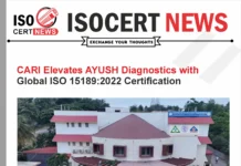 CARI Elevates AYUSH Diagnostics with Global ISO 15189:2022 Certification