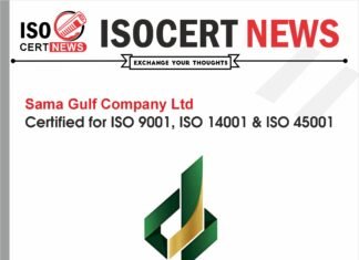 Sama Gulf Company Ltd Achieves Integrated Management System with ISO 9001, ISO 14001 & ISO 45001 Certifications