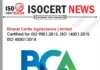 Bharat Certis Agriscience Limited received multiple ISO Certifications