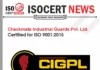 Checkmate Industrial Guards Pvt. Ltd. received ISO 9001:2015 Certification