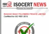 RAVAGO SHAH POLYMERS PRIVATE LIMITED received ISO9001:2015 Certification