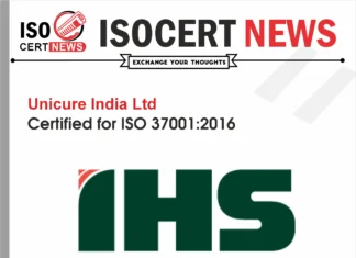 IHS Tower ensures ethical business practices with ISO 37001:2016 Certification