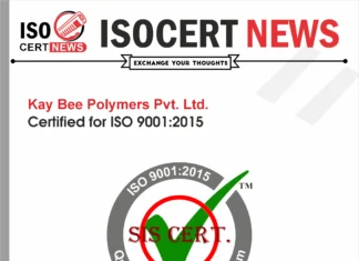 Kay Bee Polymers Pvt. Ltd. Renews Its ISO 9001:2015 Certification