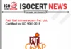 Patil Rail Infrastructure Pvt. Ltd. Maintains Quality Excellence through ISO 9001:2015