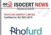 RHOFURD ENERGY LIMITED Strengthens Quality Management with ISO 9001:2015 Certification
